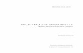 Memoire IA et Architecture sensorielle
