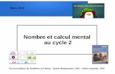 Nombre et calcul mental au cycle 2 - ac-dijon.fr