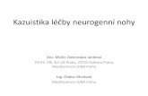 Kazuistika léčby neurogenní nohy