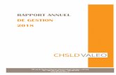 RAPPORT ANNUEL DE GESTION 2018 - chsldvaleo.ca