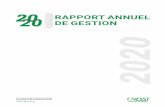 Rapport annuel de gestion 2020 - Quebec.ca