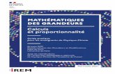 MATHÉMATIQUES DES GRANDEURS - Académie de Créteil