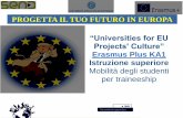 PROGETTA IL TUO FUTURO IN EUROPA - unipr.it