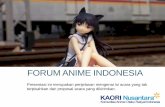 FORUM ANIME INDONESIA - KAORI Nusantara