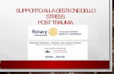 SUPPORTO ALLA GESTIONE DELLO STRESS POST TRAUMA