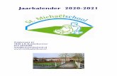 Jaarkalender 2020-2021 - Michaelschool