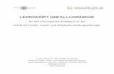 Lehrskript Unfallchirurgie 2 - Philipps-Universität Marburg