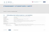 PREDMET PODPORY NFP - obecnana.sk