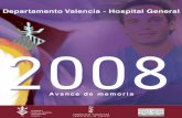 Departamento Valencia - Hospital General 2008