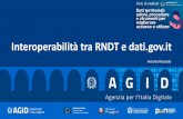 Interoperabilità tra RNDT e dati.gov