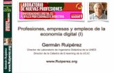 Profesiones, empresas y empleos de la economía digital (I ...