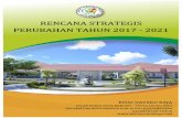 RENCANA STRATEGIS PERUBAHAN TAHUN 2017 - 2021
