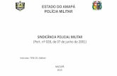 ESTADO DO AMAPÁ POLÍCIA MILITAR