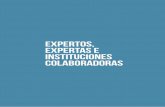 EXPERTOS, EXPERTAS E INSTITUCIONES COLABORADORAS