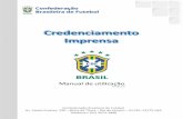 Credenciamento Imprensa - Confederação Brasileira de Futebol