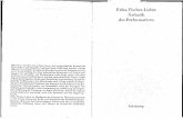 Erika Fischer-Lichte Ästhetik des Performativen