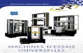 MACHINES D'ESSAIS UNIVERSELLES