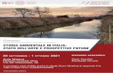 STORIA AMBIENTALE IN ITALIA: STATO DELL’ARTE E …