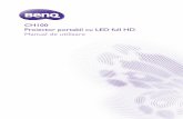 CH100 Proiector portabil cu LED full HD Manual de utilizare