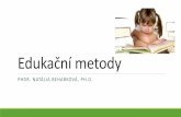 Edukační metody - Masaryk University