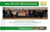 BIO AUSTRIA Mitgliederinformation 5/2018 Bio Ernte Steiermark