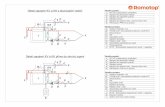 Detail zapojení KV a KK s akumulační nádrží Tabulka popisů ...