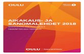 AIKAKAUS- JA SANOMALEHDET 2018 - ouka.fi