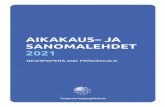 AIKAKAUS– JA SANOMALEHDET 2021 - Tampere