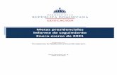 Metas presidenciales Informe de seguimiento Enero-marzo de ...