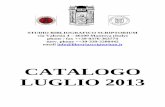 CATALOGO LUGLIO 2013 - libreriascriptorium