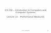 CS 230 Introduction to Computers and Computer Systems ...