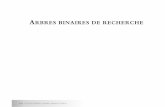 ARBRES BINAIRES DE RECHERCHE - Université de Montréal