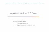 Algoritmo diBranch & Bound