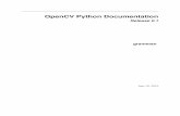OpenCV Python Documentation