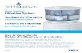 Water Dispenser Filtration System Système de Filtration ...