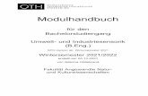 Modulhandbuch - OTH Regensburg