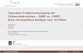 Operative Frakturversorgung der Fußwurzelknochen – ORIF vs ...