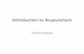 Introduction to Acupuncture - UMY