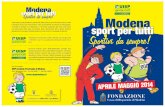 sport per tutti Modena