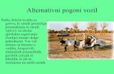 Alternativni pogoni vozil - skupnost.sio.si