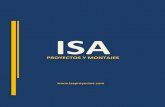 ISA Brochure 13 - isaproyectos.com