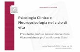 Psicologia Clinica e Neuropsicologia nel ciclo di vita