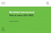 Movilidad internacional - UIC