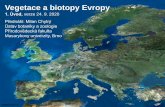 Vegetace a biotopy Evropy - Masaryk University