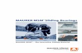 MAURER MSM Sliding Bearings - Emergo
