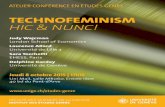 TECHNOFEMINISM HIC & NUNC! - unige.ch