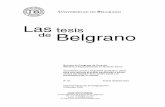 Las tesis Belgrano - repositorio.ub.edu.ar