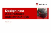 Design nou Aspiratoare industriale ISS