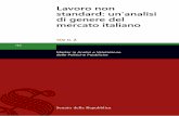 Lavoro non standard: un'analisi di genere del mercato italiano
