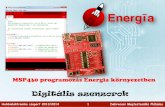 MSP430 programozás Energia környezetben